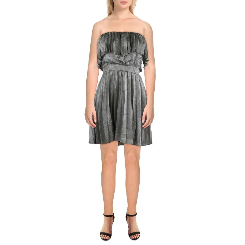 Fashion Sale Ryleigh Womens Metallic Short Mini Dress