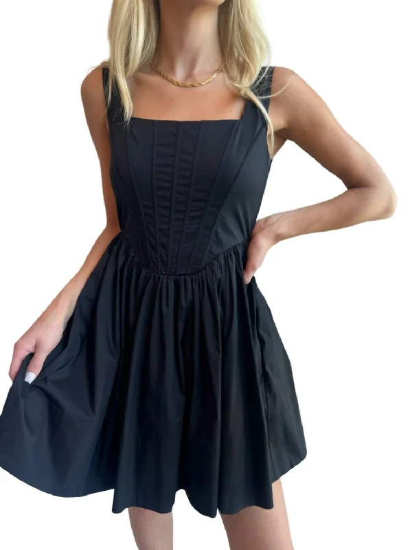 Big Savings Kya Mini Dress In Black