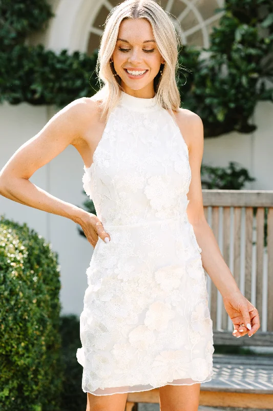 Evening Looks Today's The Day White Floral Dress