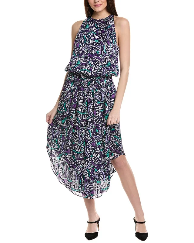 Day-To-Night Styles Ramy Brook Butterfly Printed Audrey Maxi Dress