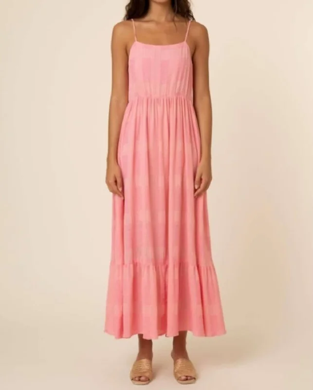 Evening Elegance Maissane Maxi Dress in Rose