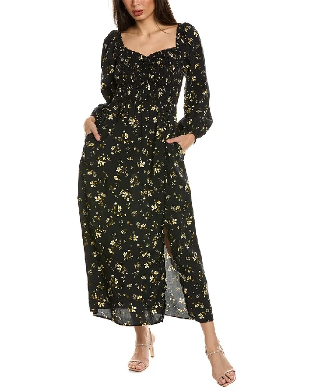 Evening Looks Lost + Wander Champagne Daisy Maxi Dress