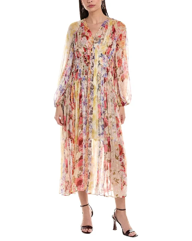 Discounts On Casual Weekend Styles Zimmermann Wonderland Midi Dress