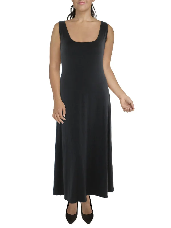 Buy More, Save More Plus Womens Knit Sleeveless Maxi Dress