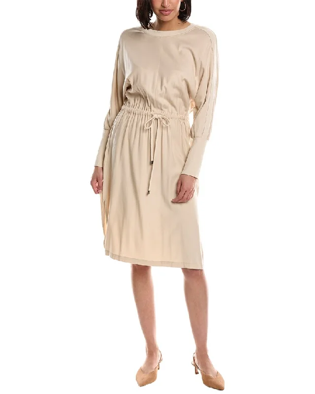 Latest Fashion Peserico Wool-Blend Midi Dress