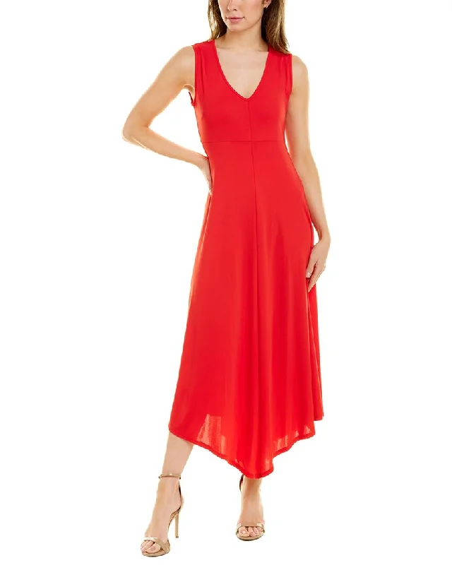 Elegant Style Donna Karan Cascade Maxi Dress