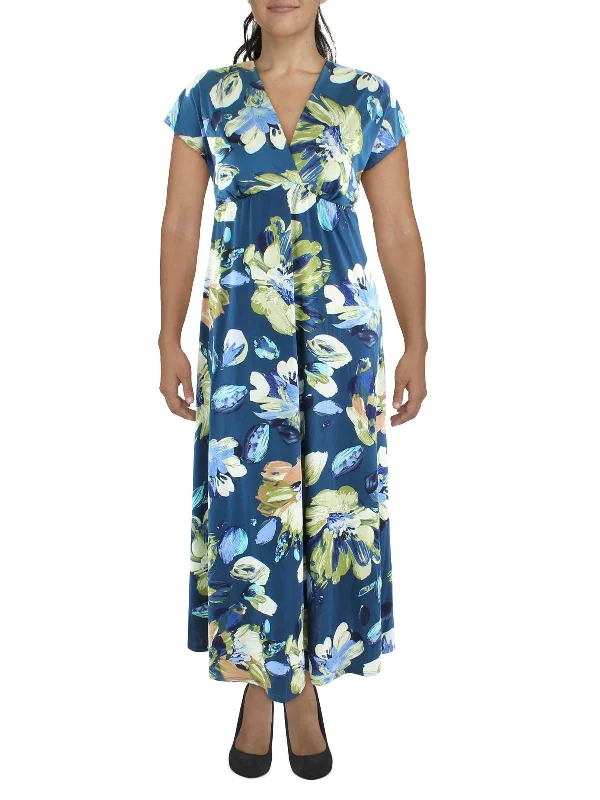 End - Of - Month Blowout Womens Printed Long Maxi Dress