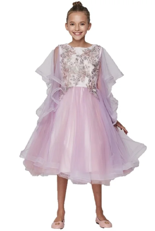 Limited-Time Offer Satin Soft Tulle Party Dress by Cinderella Couture USA AS5068