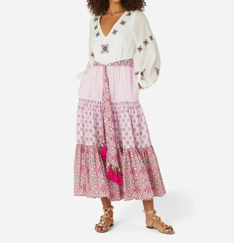 Trend Alert Troia Icon Maxi Dress In Pink