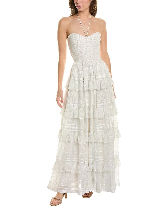 Hot Styles Rococo Sand True Tiered Maxi Dress