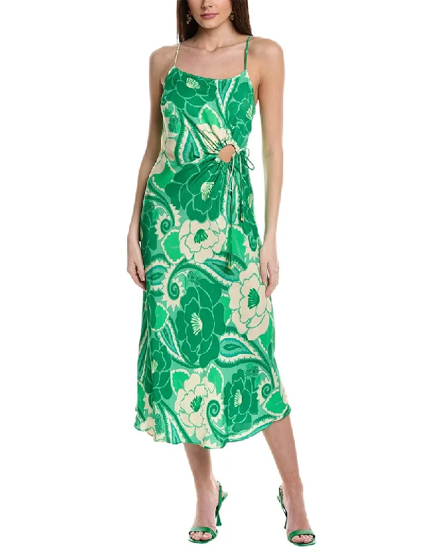 Flash Deals FARM Rio Tropical Groove Midi Dress