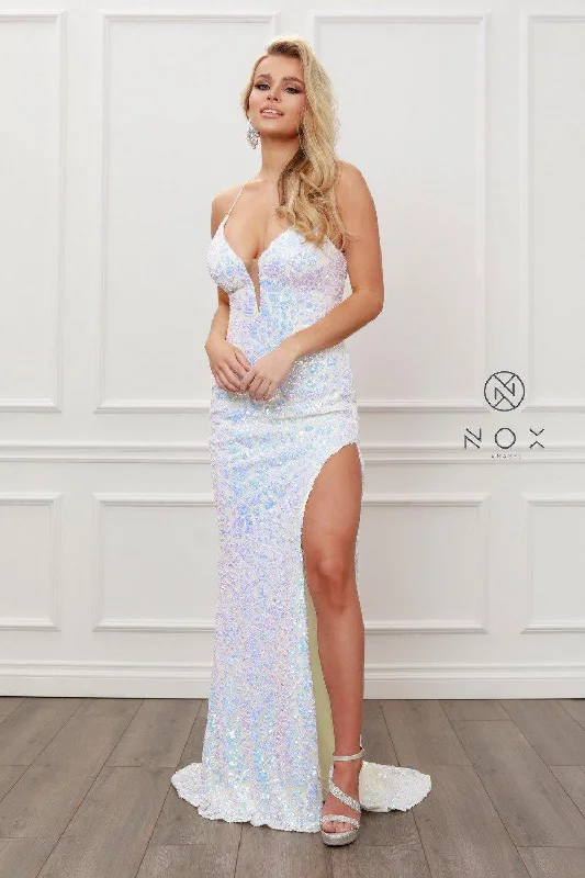 Seasonal Fashion Sexy Long Open Back Mermaid Dress