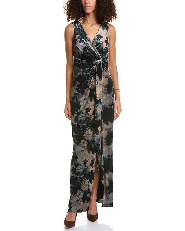 Pastel Styles Johnny Was Sherwood Velvet Maxi Dress