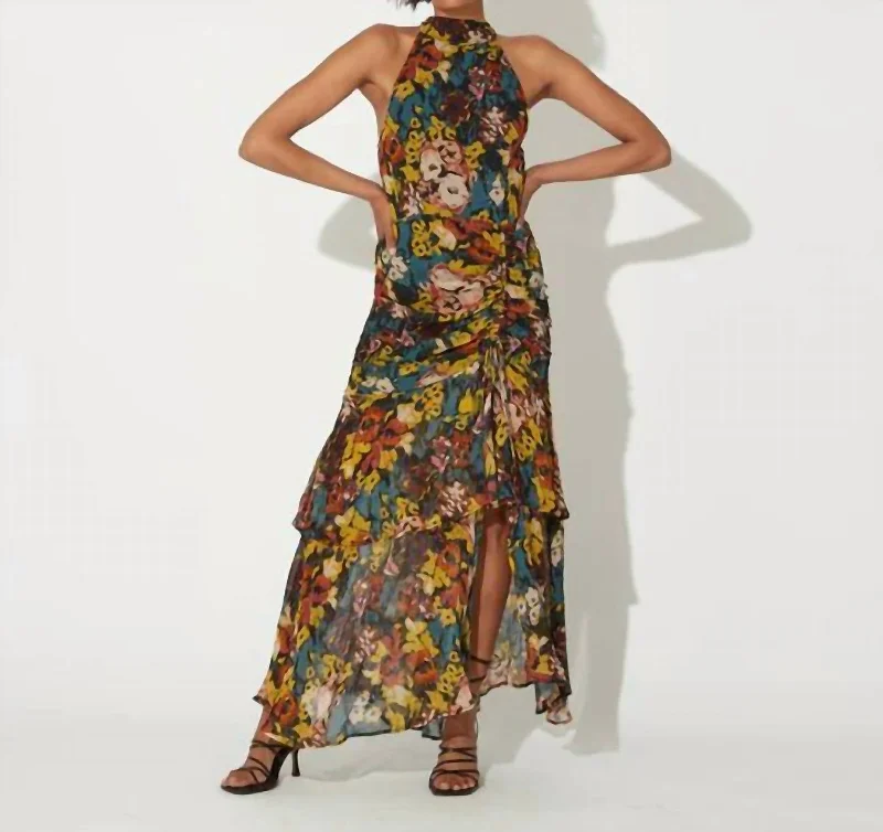 Spring Wardrobe Gianna Midi Dress In Multi