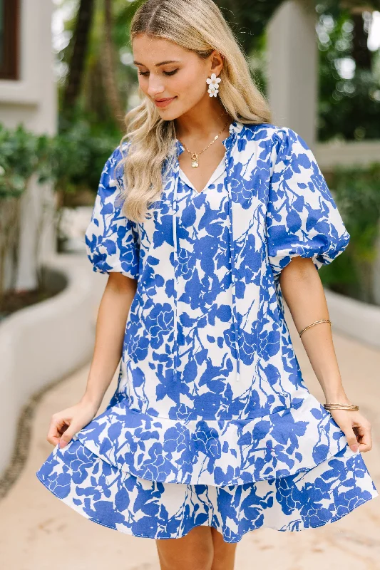 Big Savings On Rustic Countryside Styles Get What You Love Blue Floral Dress