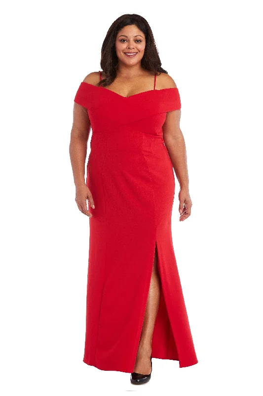 Seasonal Trends Nightway Plus Size Evening Long Dress 21825W