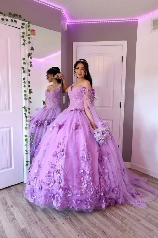 Spring Fashion Stunning Tulle Quinceanera Dresses Ball Gown Sweet 15 Dress Y6032