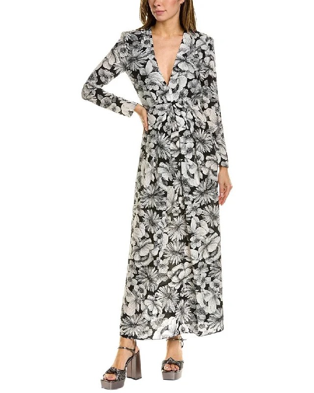 Budget-Friendly Fashion The Kooples Silk Maxi Dress